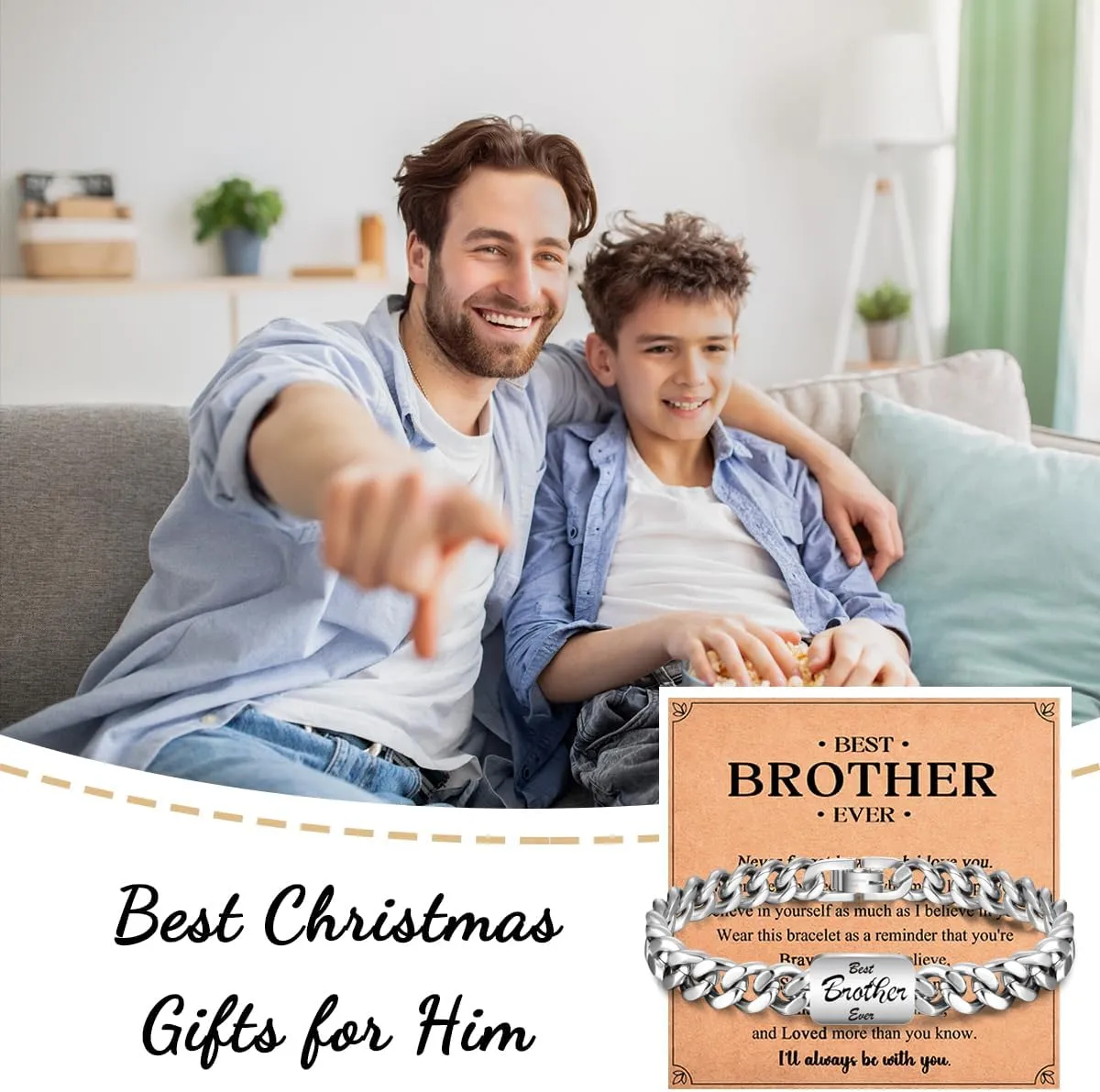 Cool Cuban Bracelet Gifts for Dad Grandpa Uncle New Dad to Be, Birthday Christmas Valentines Day Fathers Day Graduation Gifts for Men Him