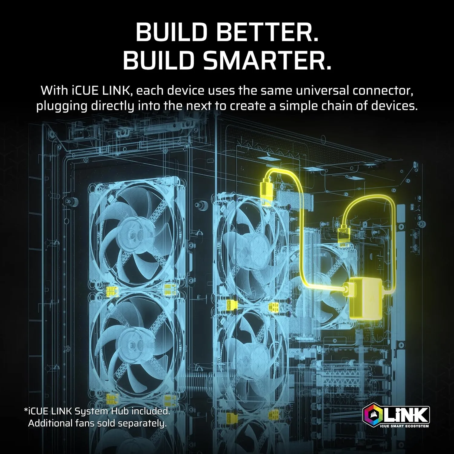CORSAIR iCUE Link Titan 360 RX RGB Liquid CPU Cooler – 360mm AIO – Low-Noise – FlowDrive Cooling Engine – Intel LGA 1851/1700, AMD AM5/AM4 – 3X RX120 RGB Fans – iCUE Link System Hub Included – Black