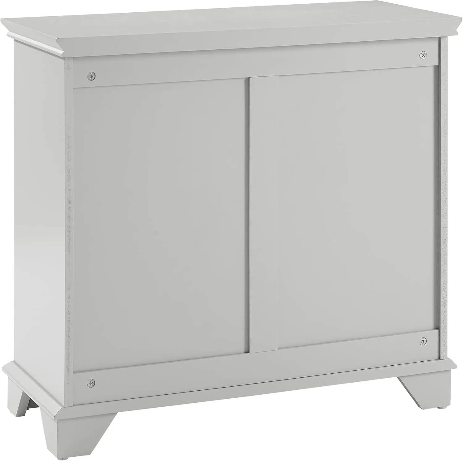 Crosley Furniture Lydia Laundry Hamper with Linen Sorting Bags, Bathroom Storage and Organization, Gray