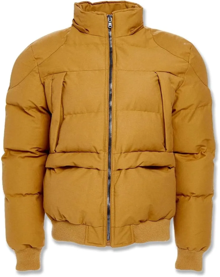 Cross Bay Bomber Jacket with Faux Fur Trim Hood, Quilted,