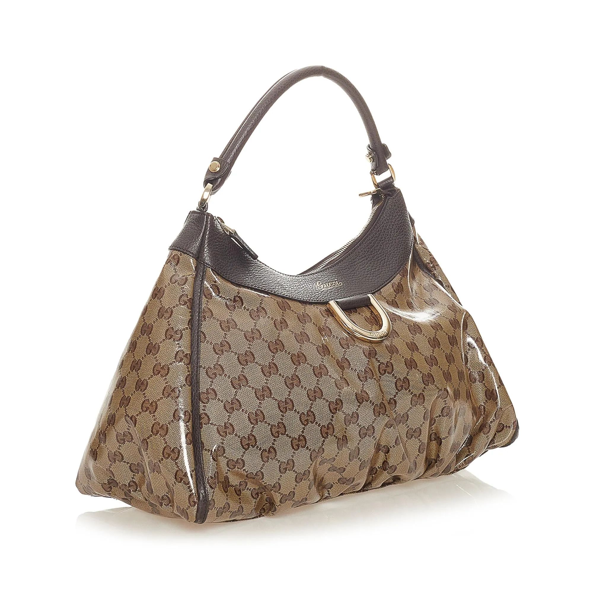 Crystal Gucci Shoulder Expiring soon Abbey D-Ring Minimalistic GG (SHG-27345) Bag