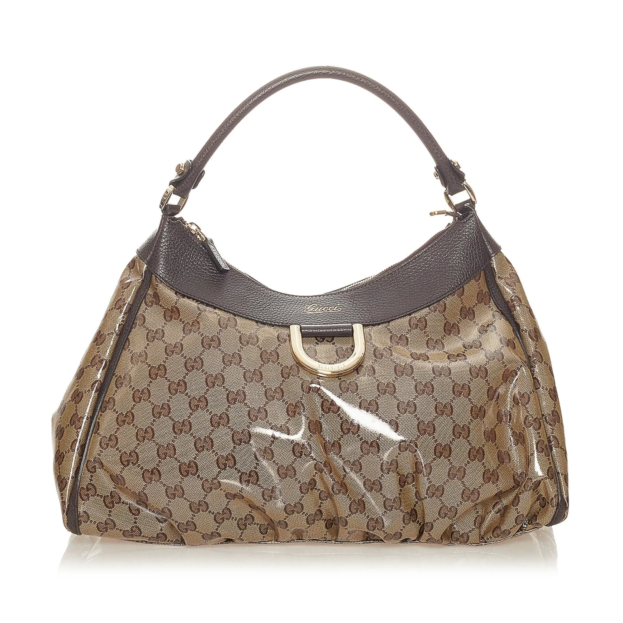 Crystal Gucci Shoulder Expiring soon Abbey D-Ring Minimalistic GG (SHG-27345) Bag