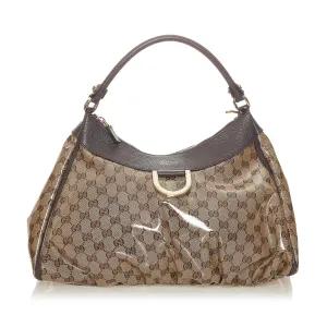Crystal Gucci Shoulder Expiring soon Abbey D-Ring Minimalistic GG (SHG-27345) Bag