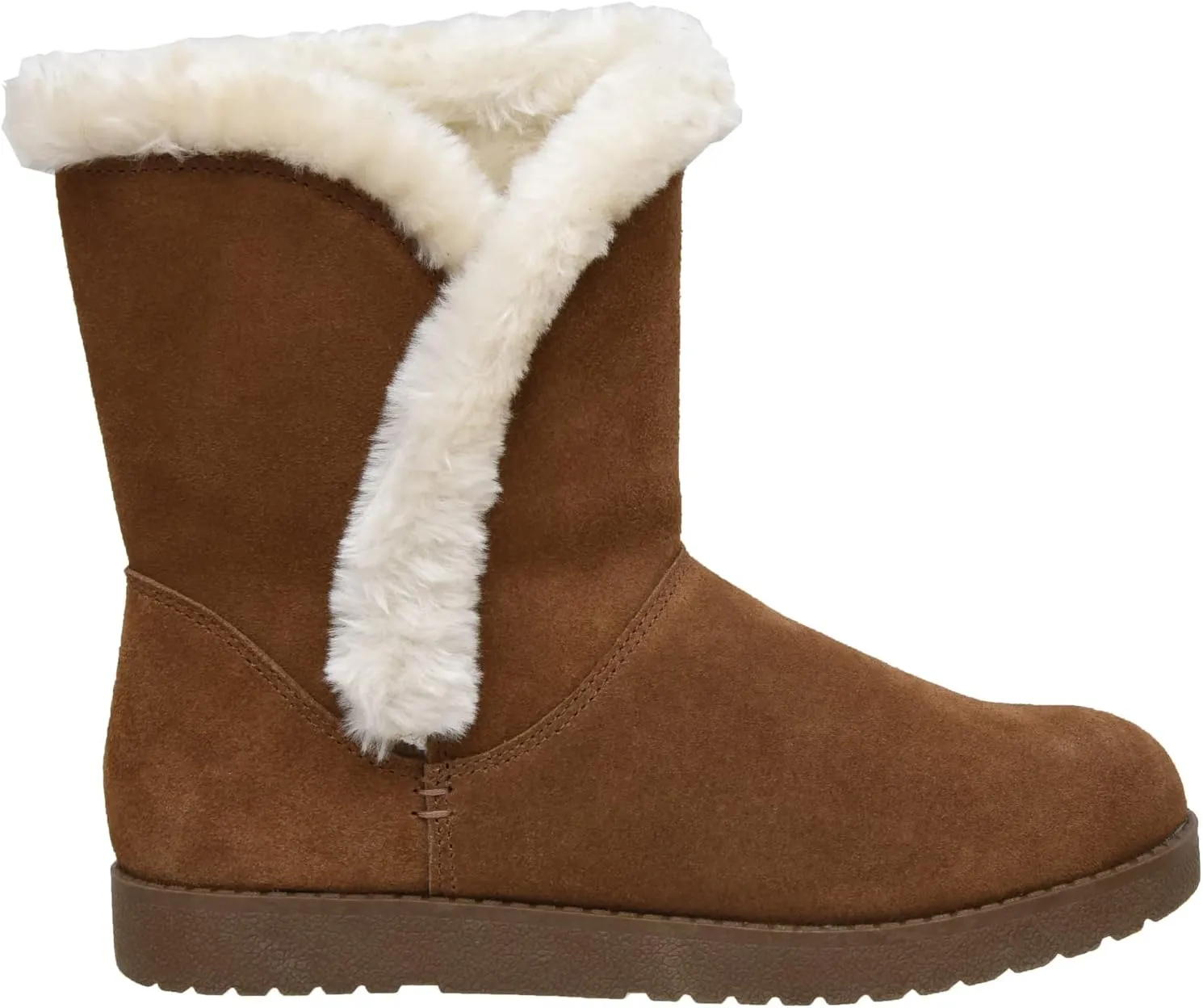 CUSHIONAIRE Women's Heather pull on boot  Memory Foam