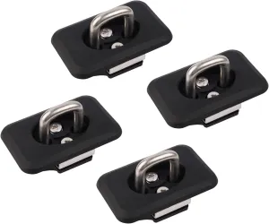 Custom Fit for Tie Down Anchors 1998-2016 Ford Super Duty 1998-2014 Ford F150 1999-2013 Chevrolet Silverado & GMC Sierra 1995-2008 Dodge RAM Bed Tie Downs for Truck-4 Pack