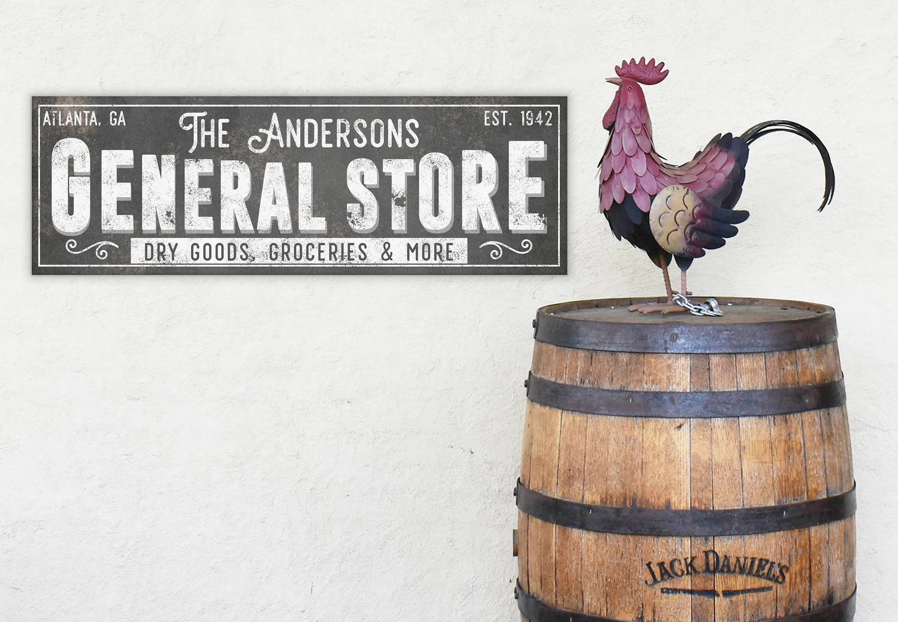 CUSTOM GENERAL STORE SIGN