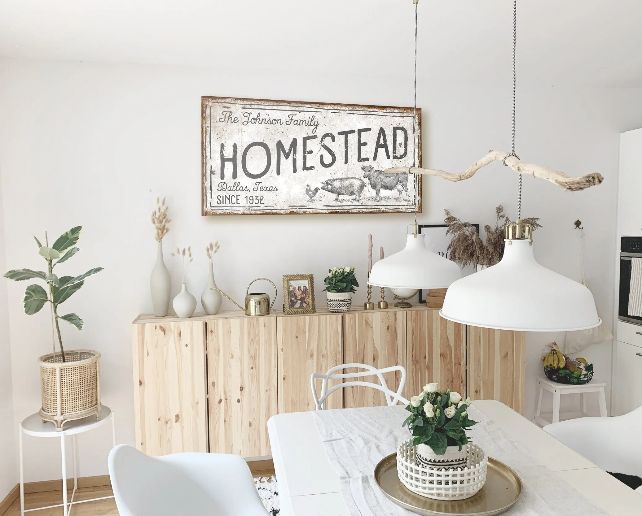 CUSTOM HOMESTEAD SIGN