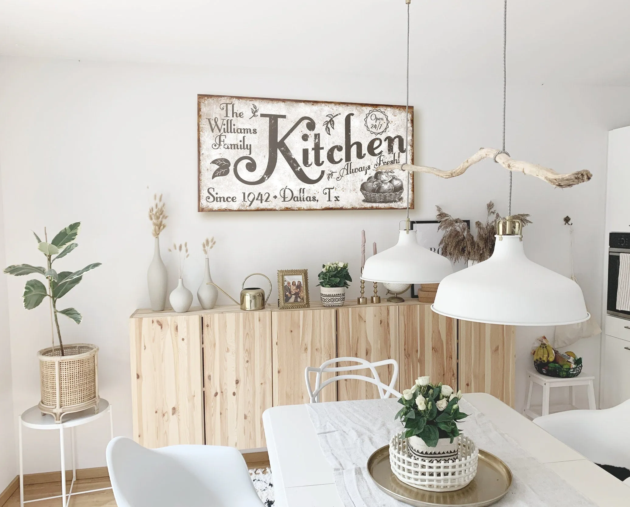 CUSTOM KITCHEN SIGN