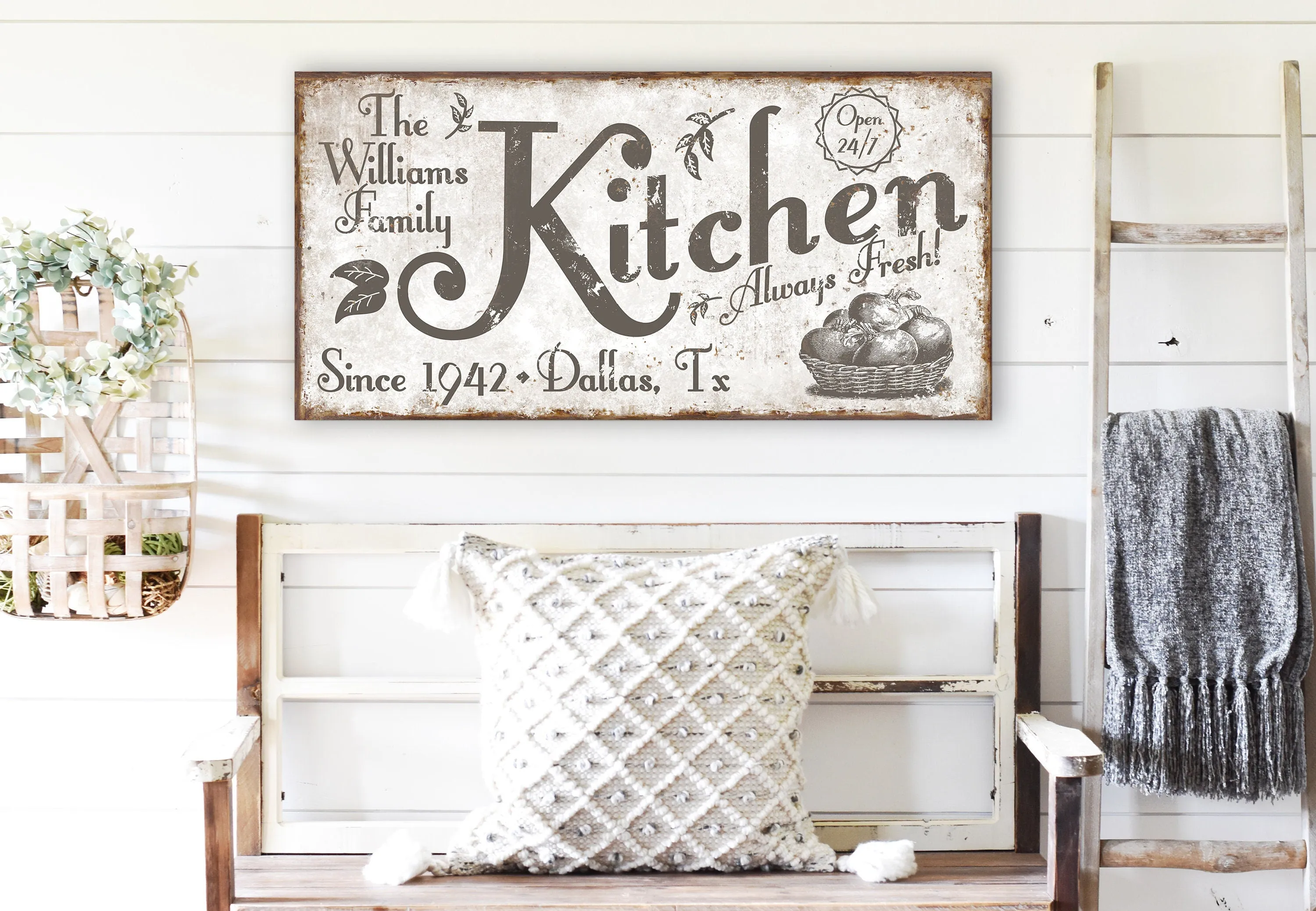 CUSTOM KITCHEN SIGN