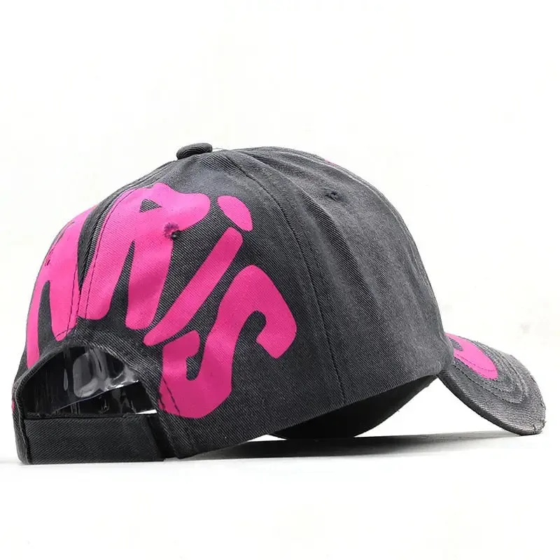 Custom Y2K Denim Cap Streetwear Style