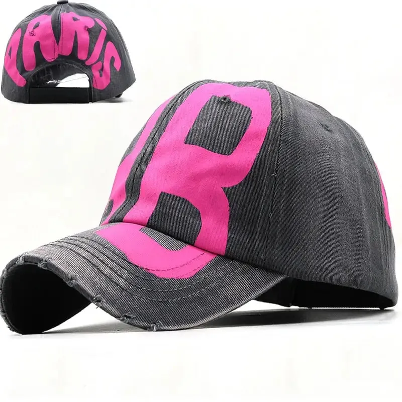 Custom Y2K Denim Cap Streetwear Style