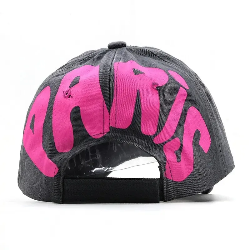Custom Y2K Denim Cap Streetwear Style