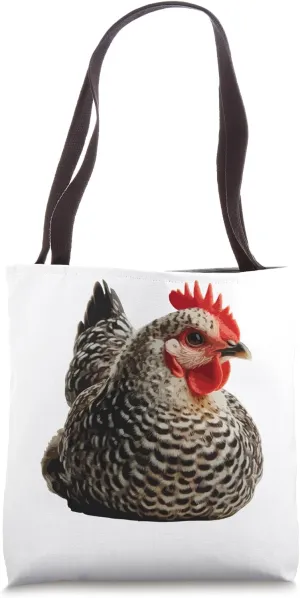 Cute Chicken Speckled Sussex chicken Tote Bag