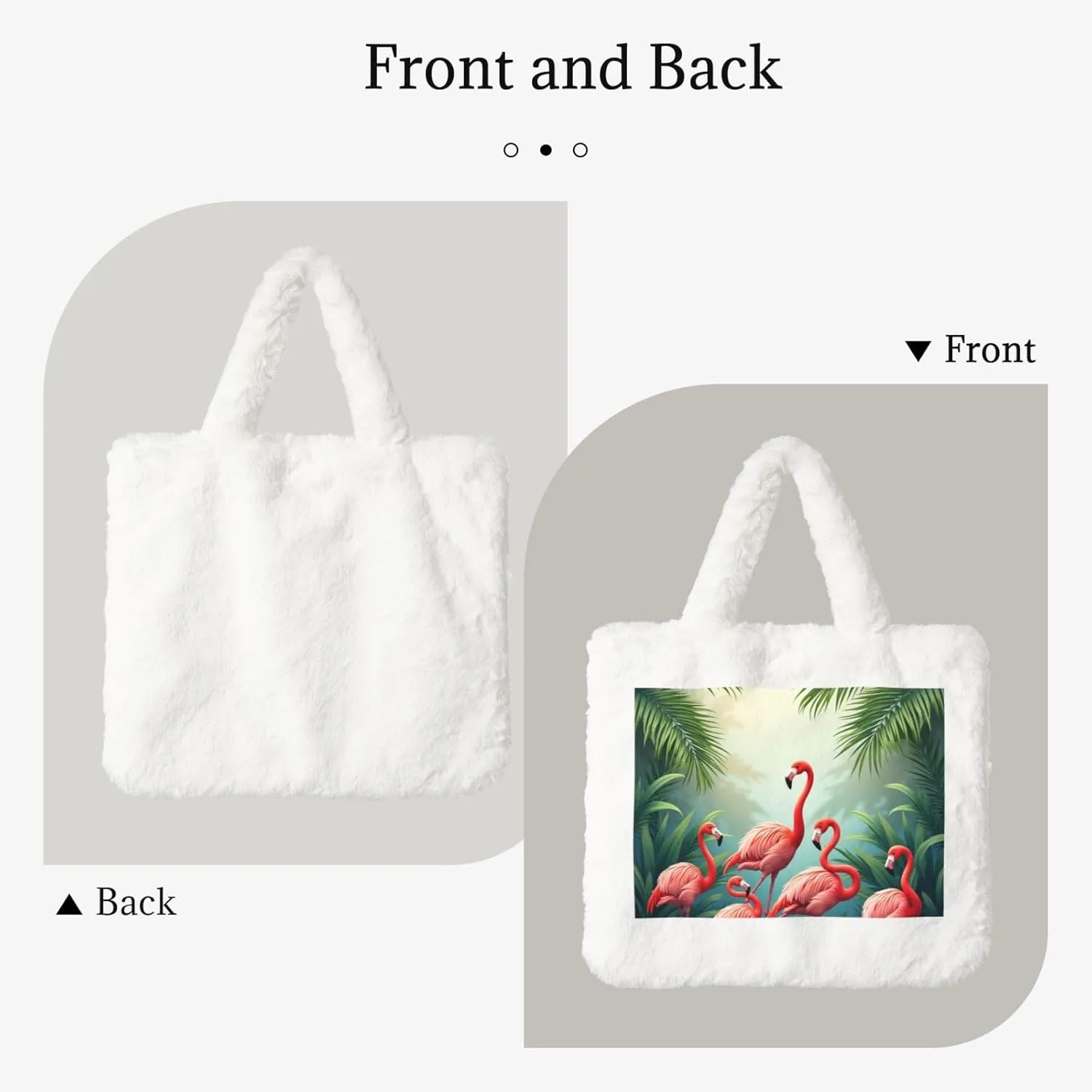 Cute Fuzzy Purse Fluffy Shoulder Bag Plush Furry Tote Bag Aesthetic Purse