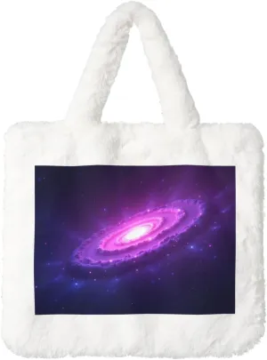 Cute Fuzzy Purse Fluffy Shoulder Bag Plush Furry Tote Bag Aesthetic Purse