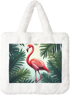 Cute Fuzzy Purse Fluffy Shoulder Bag Plush Furry Tote Bag Aesthetic Purse