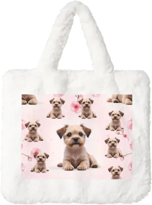 Cute Fuzzy Purse Fluffy Shoulder Bag Plush Furry Tote Bag Aesthetic Purse