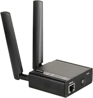 D-Link 4G LTE (Cat 4) to Gigabit Ethernet Modem/Bridge, Best for M2M Applications, Supports OpenVPN, Optional Enterprise Service Platform, Works on Verizon or AT&T (DWM-311-B1)