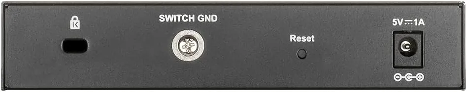 D-Link 8-Port Gigabit Smart Managed Switch | 8 GbE Ports | L2 | VLANs | Cable Diagnostics | Web Managed | Desktop| Fanless | NDAA Compliant | Lifetime Warranty (DGS-1100-08V2)