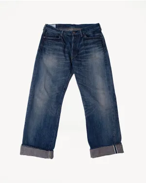 D1871US - 14oz G3 "WWII" Selvedge Jeans Regular Straight - Distressed Indigo
