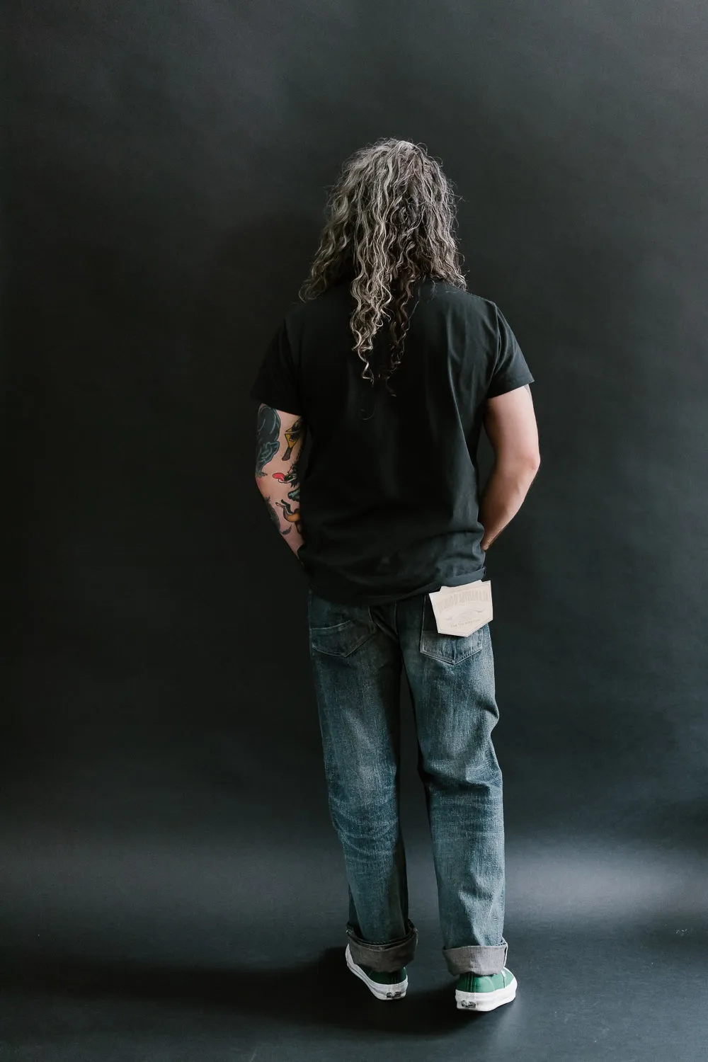 D1871US - 14oz G3 "WWII" Selvedge Jeans Regular Straight - Distressed Indigo