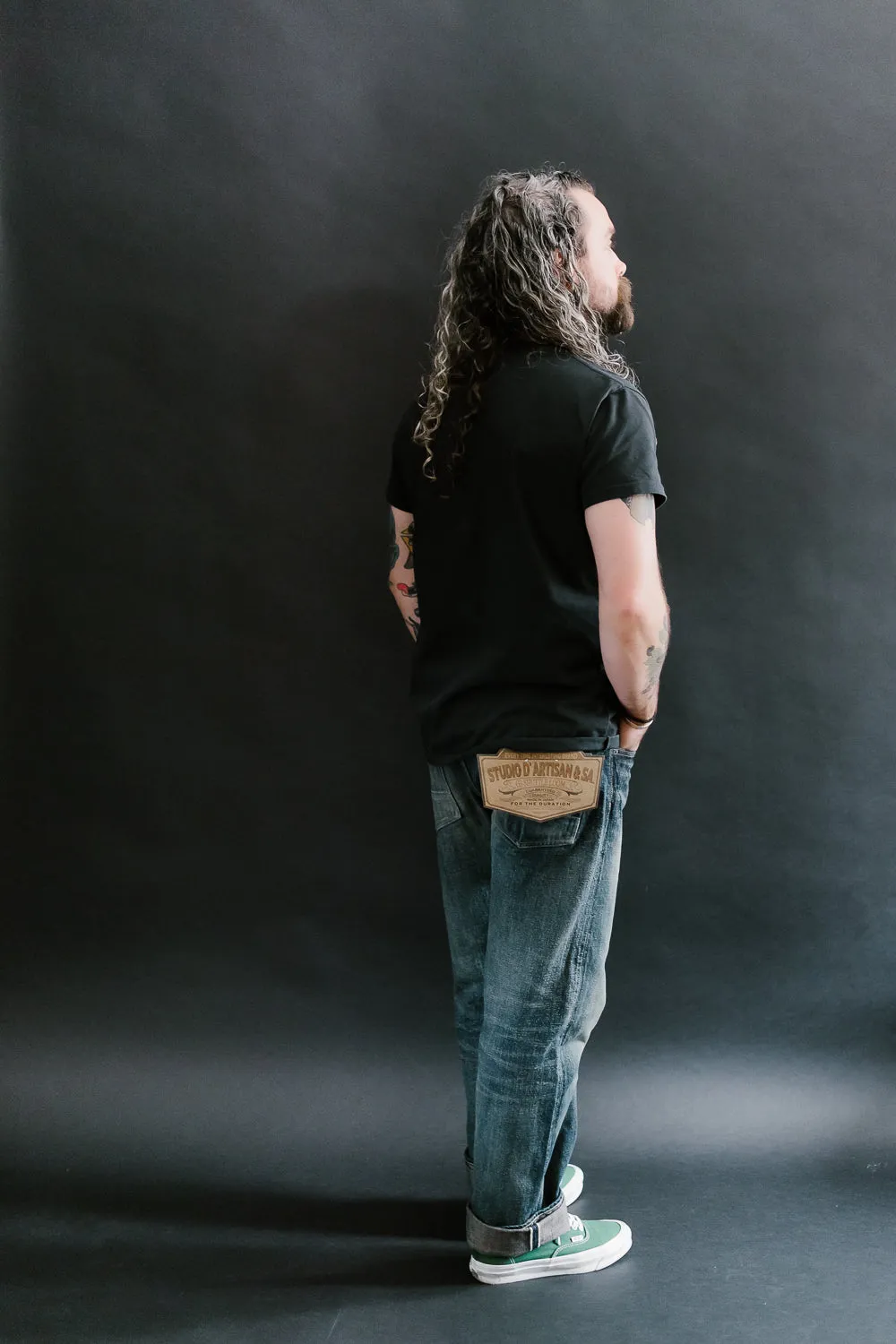 D1871US - 14oz G3 "WWII" Selvedge Jeans Regular Straight - Distressed Indigo