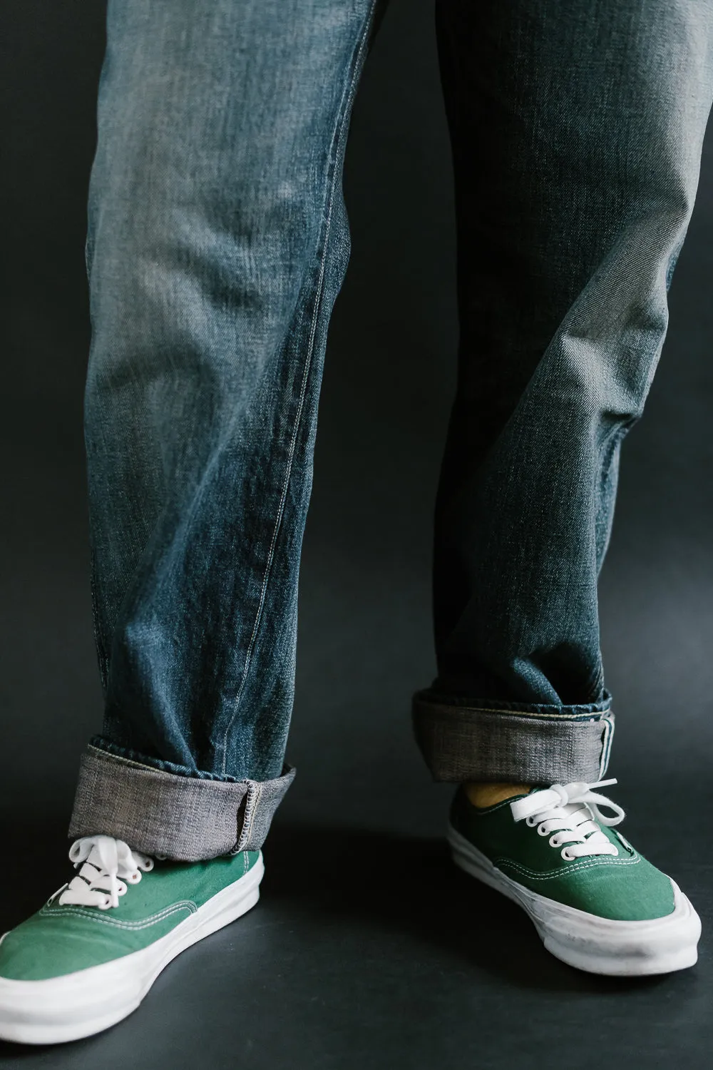 D1871US - 14oz G3 "WWII" Selvedge Jeans Regular Straight - Distressed Indigo