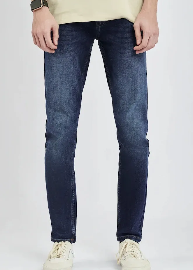 DARK BLUE DEMIN JEANS