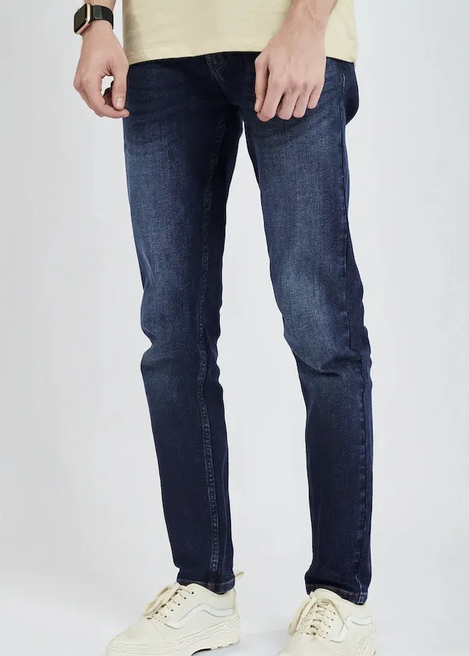 DARK BLUE DEMIN JEANS
