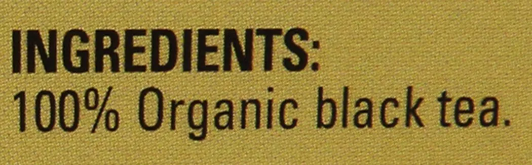 Davidson's Organics, English Breakfast, 8-count Tea Bags, Pack of 12