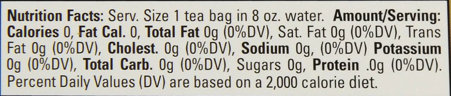 Davidson's Organics, English Breakfast, 8-count Tea Bags, Pack of 12