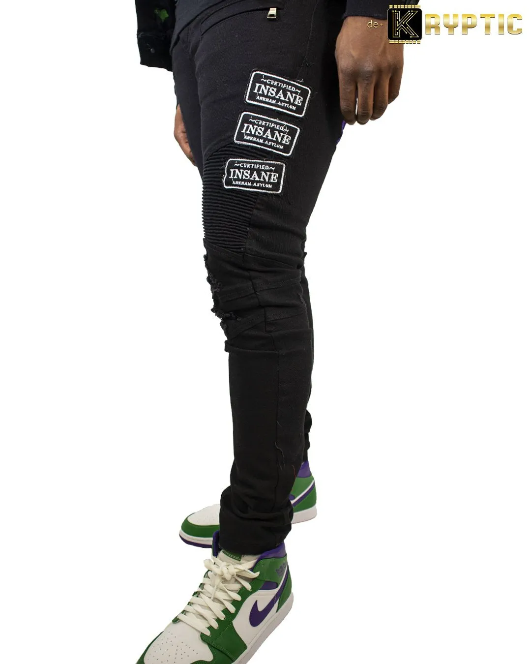 deKryptic x The Joker™-Joker & Harley Quinn:Tango With Evil-Denim Jean