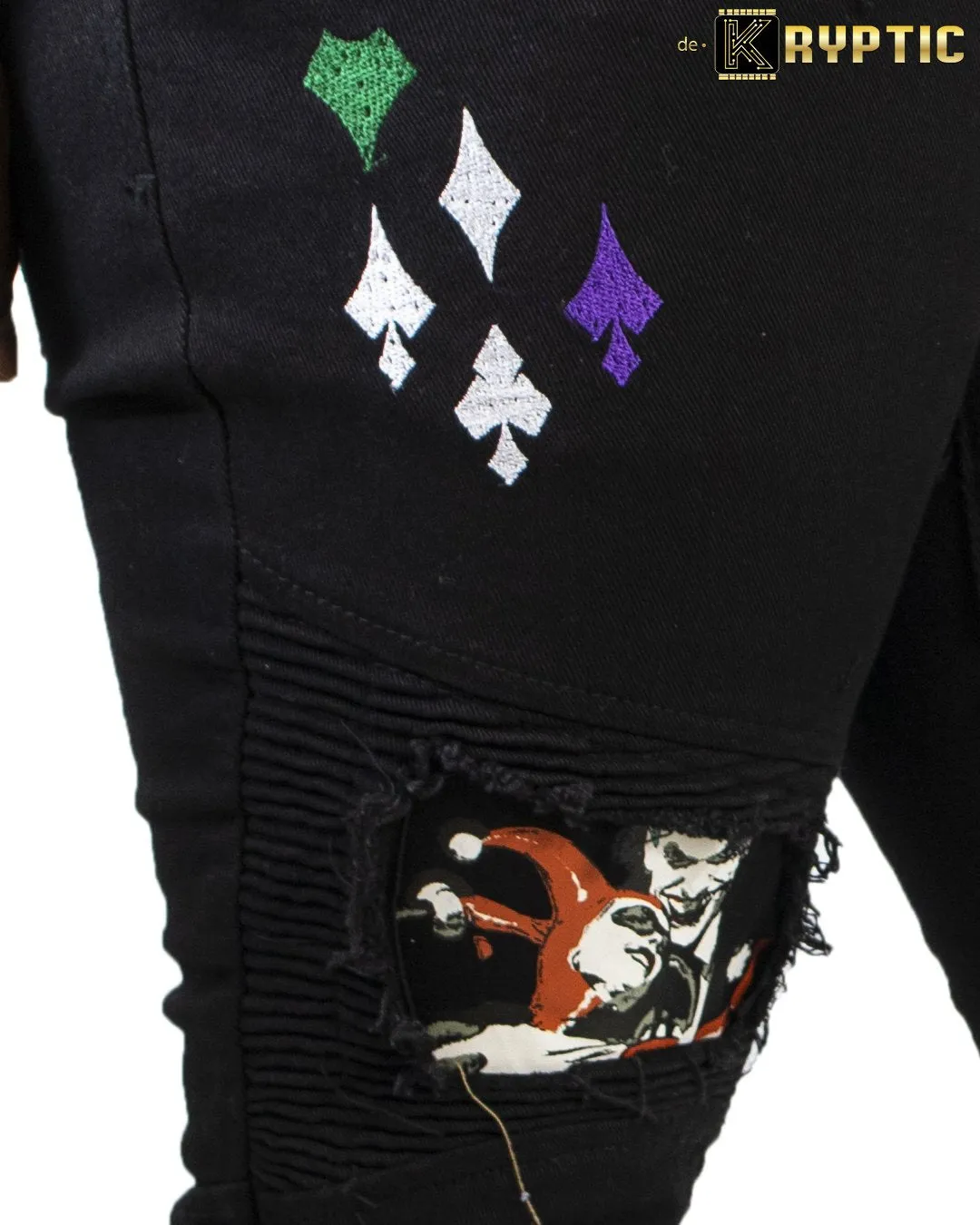 deKryptic x The Joker™-Joker & Harley Quinn:Tango With Evil-Denim Jean