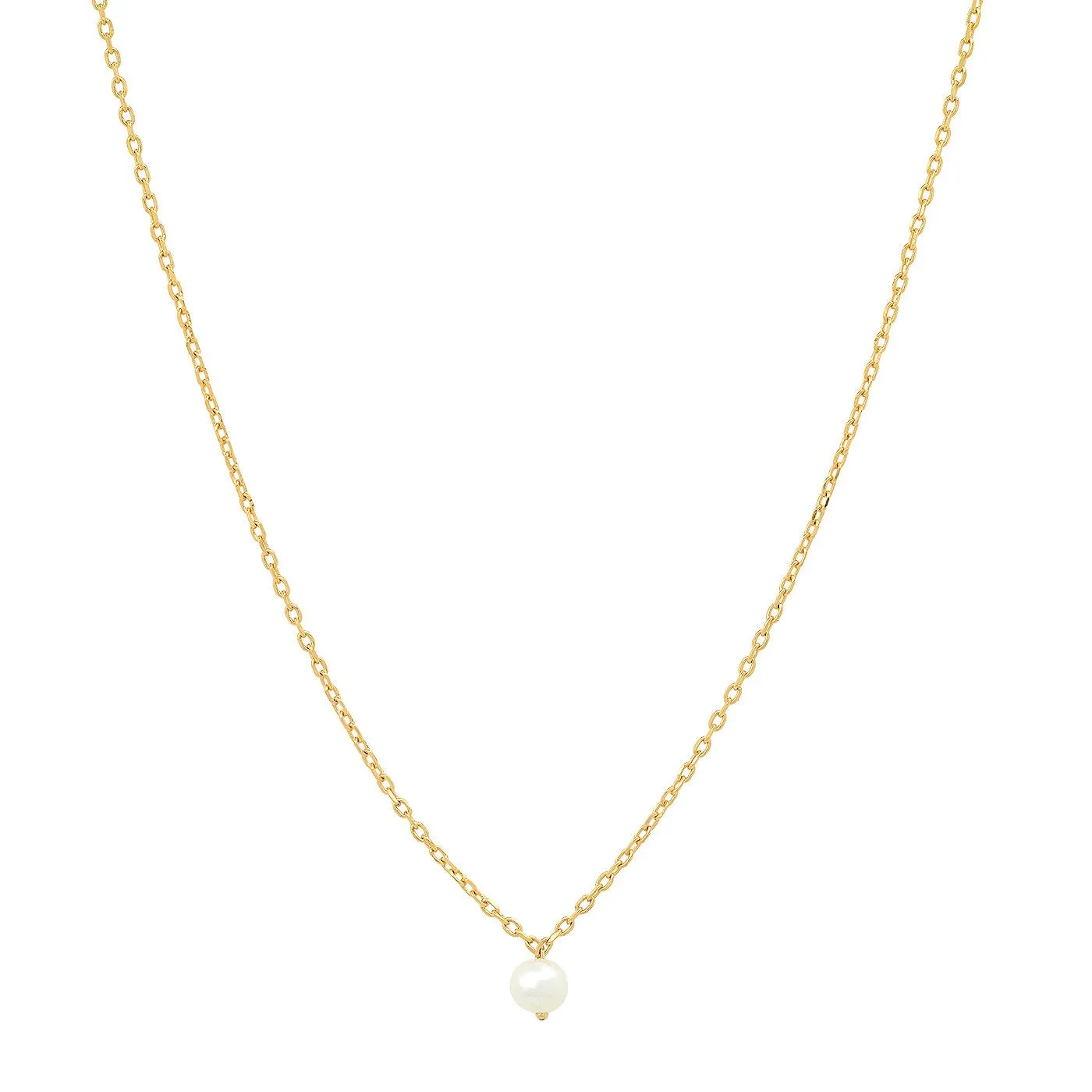 Delicate Chain with Simple Freshwater Pearl Pendant