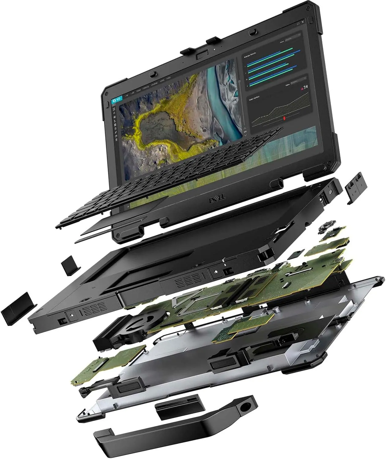 Dell Latitude 5430 14" Full HD Rugged Laptop Computer - Intel Core i5-1145G7 vPro up to 4.40 GHz, 16GB RAM, 1TB NVMe SSD, Intel Iris Xe Graphics, Wi-Fi 6E & Bluetooth, Webcam, Windows 11 Pro