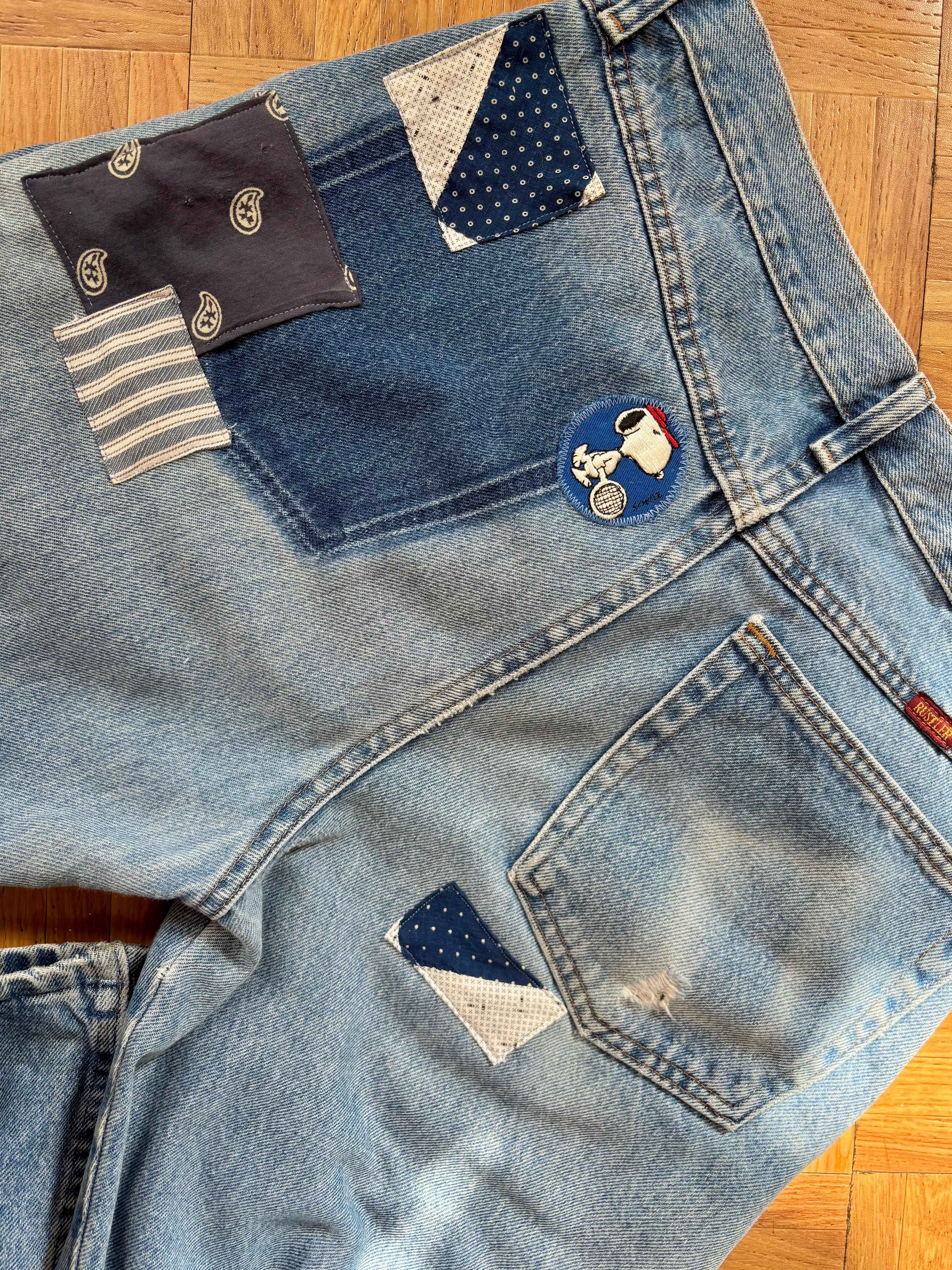 Denim Appliqué Rustlers