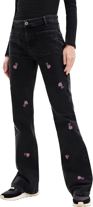 Desigual Women's Woman Denim Long Trouser
