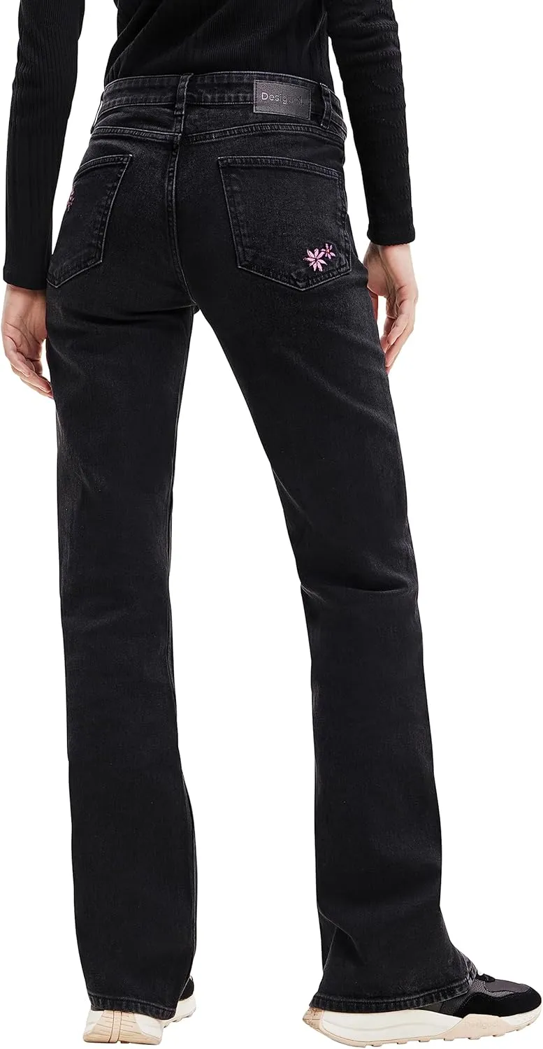 Desigual Women's Woman Denim Long Trouser