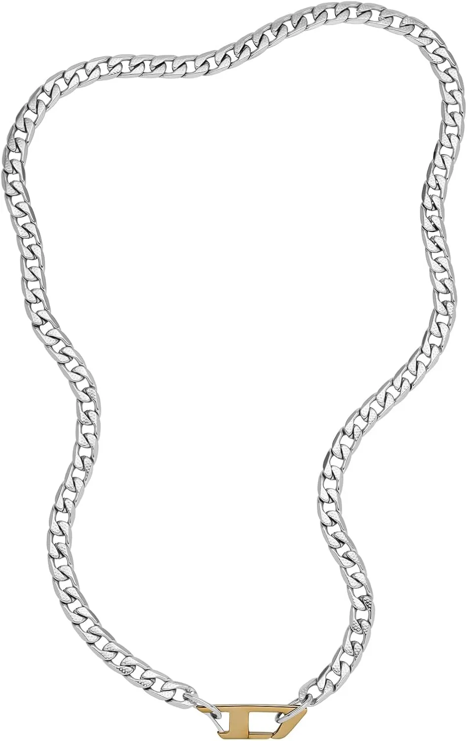 Diesel Stainless Steel Chain Necklace for Men