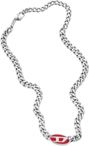 Diesel Stainless Steel Chain Necklace for Men
