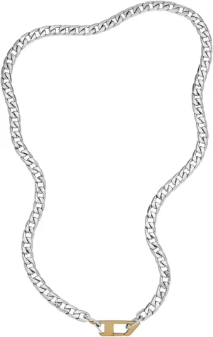 Diesel Stainless Steel Chain Necklace for Men