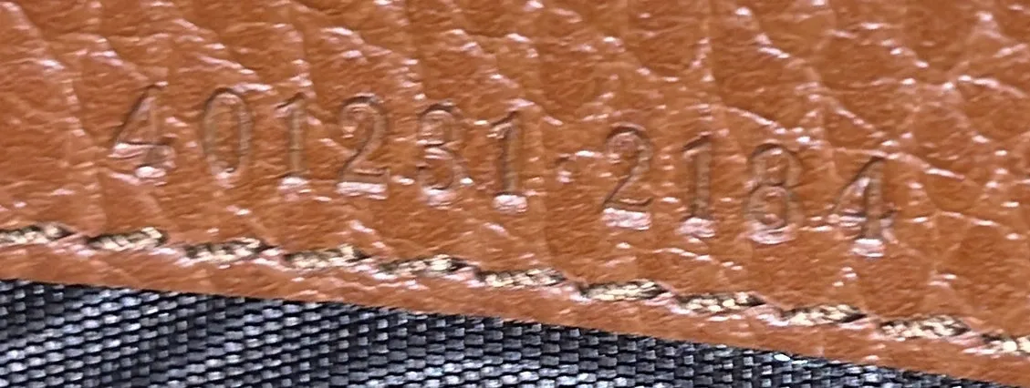 Dionysus Chain Wallet GG Denim Small