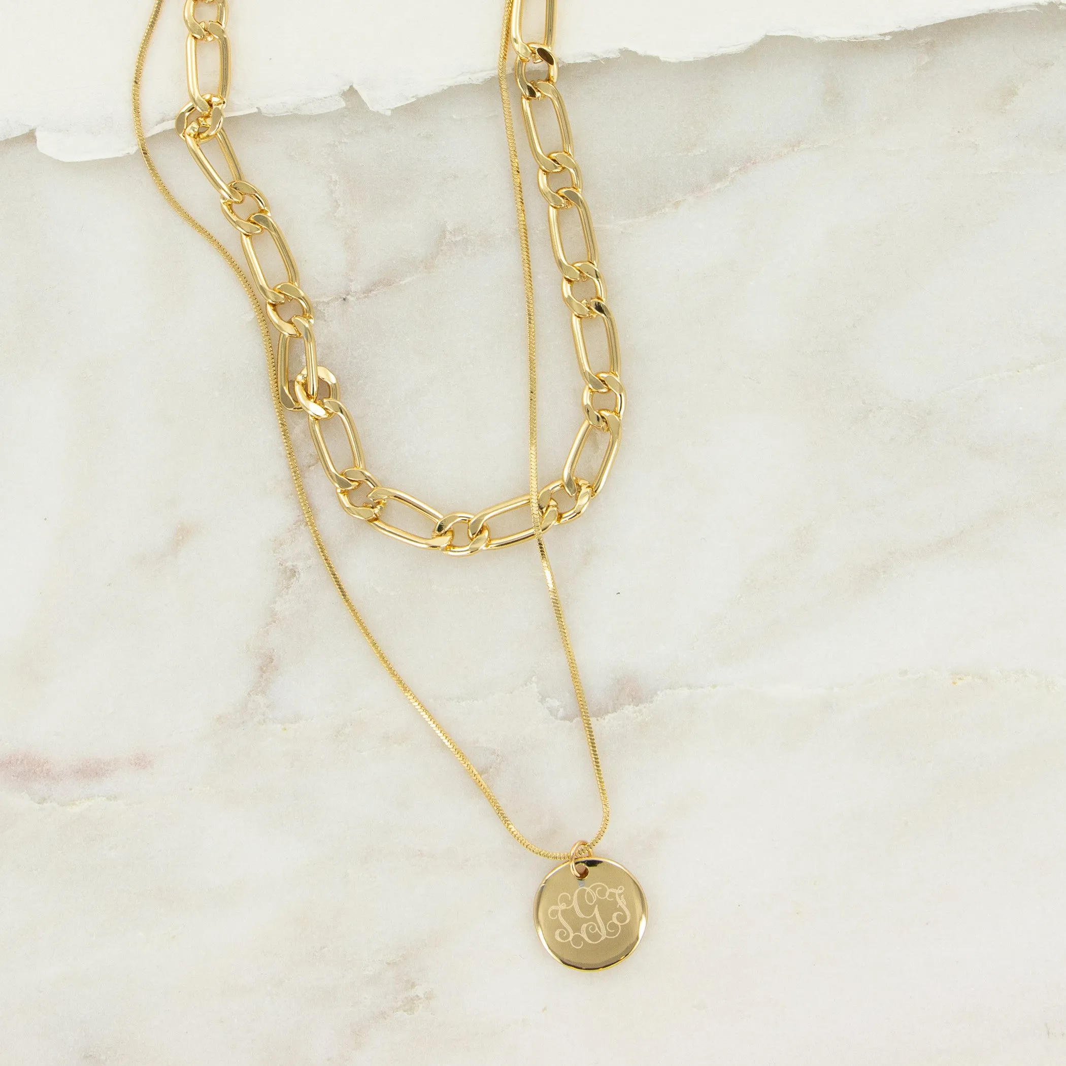 Do You Love Me Necklace- Goldtone