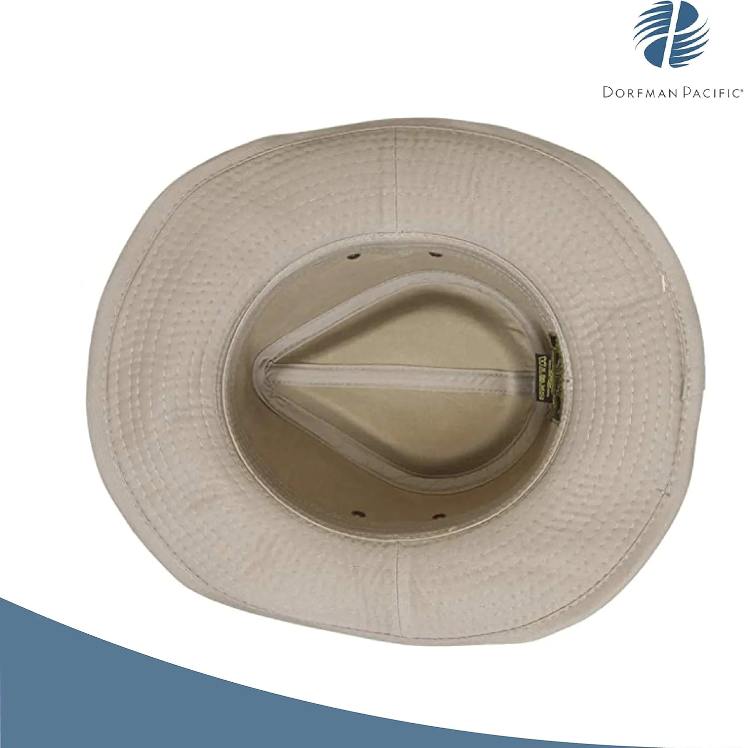 Dorfman Hat Co. Men's Twill Outback Hat