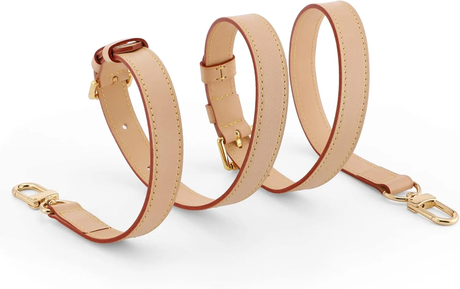 Doxo Vachetta Leather Replacement Crossbody Bag Strap,Fit for L Speedy 25 30 35 40 More