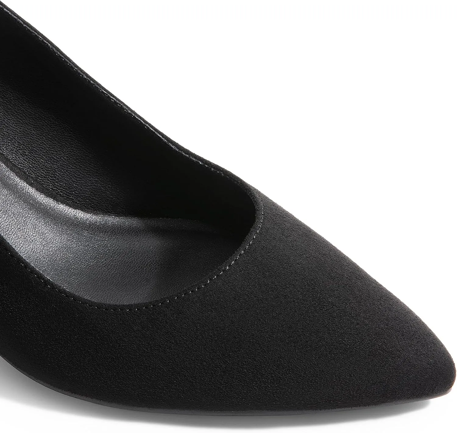 DREAM PAIRS Women's Kitten Heels Slingback Closed Pointed Toe Low Pumps Shoes Women Party Wedding Sexy Casual Dress Shoes