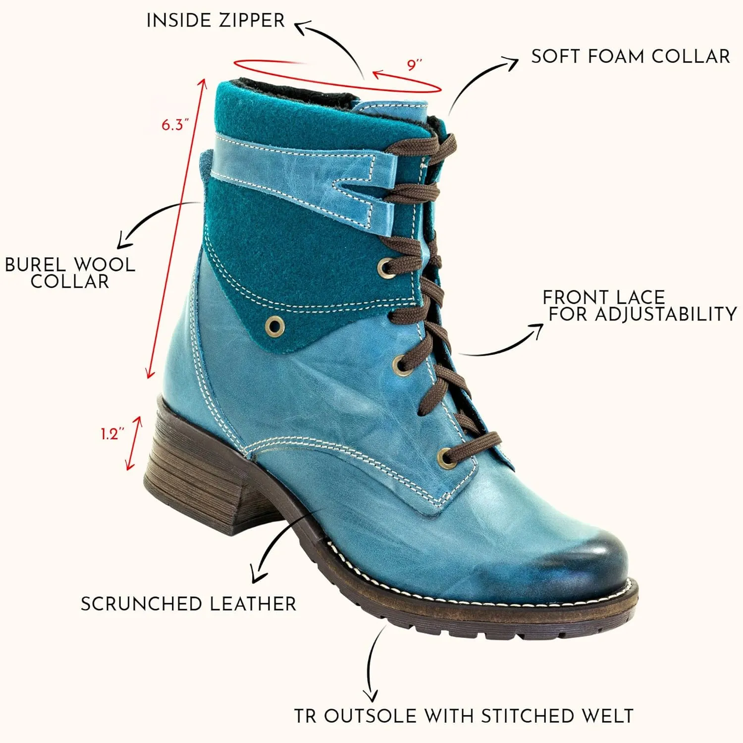Dromedaris Women's Kara Burel Boot