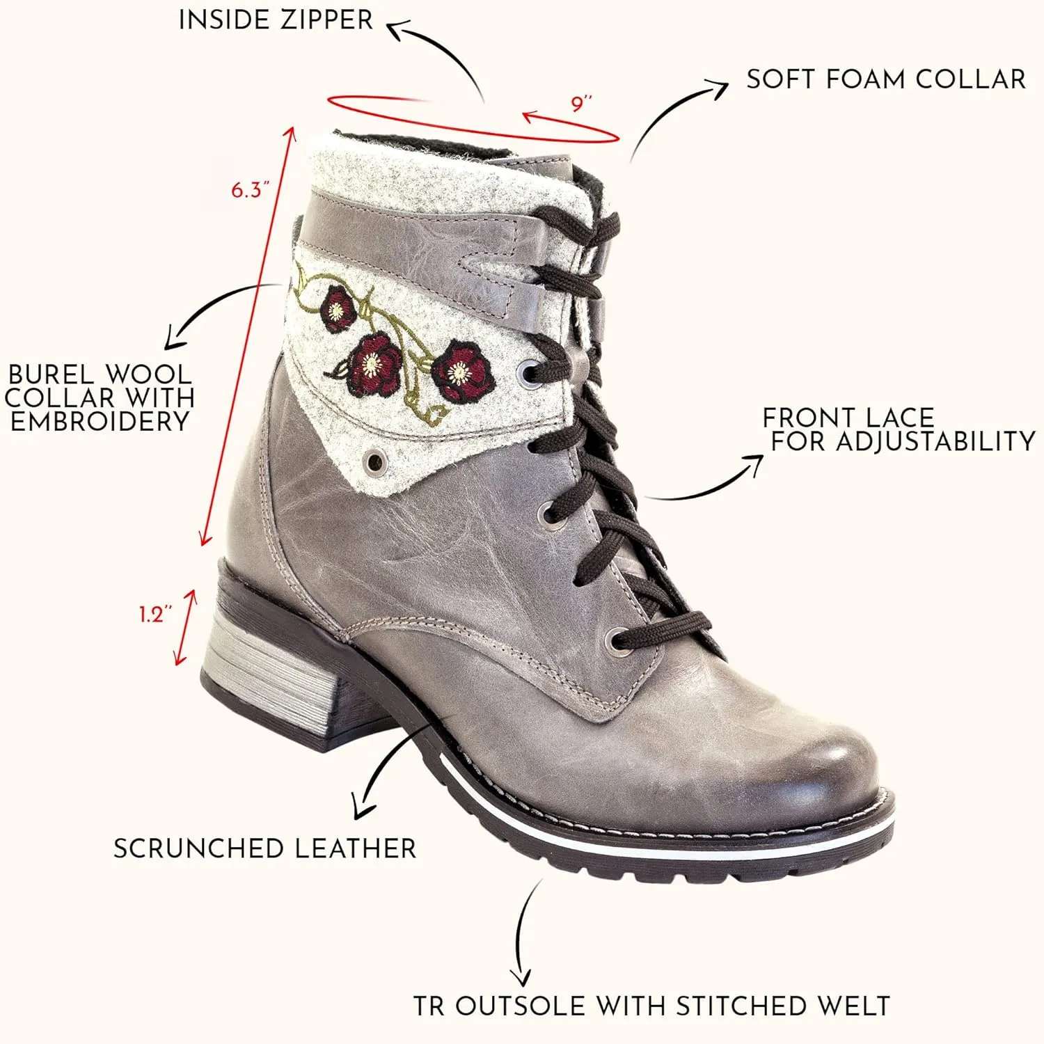 Dromedaris Women's Kara Burel Boot
