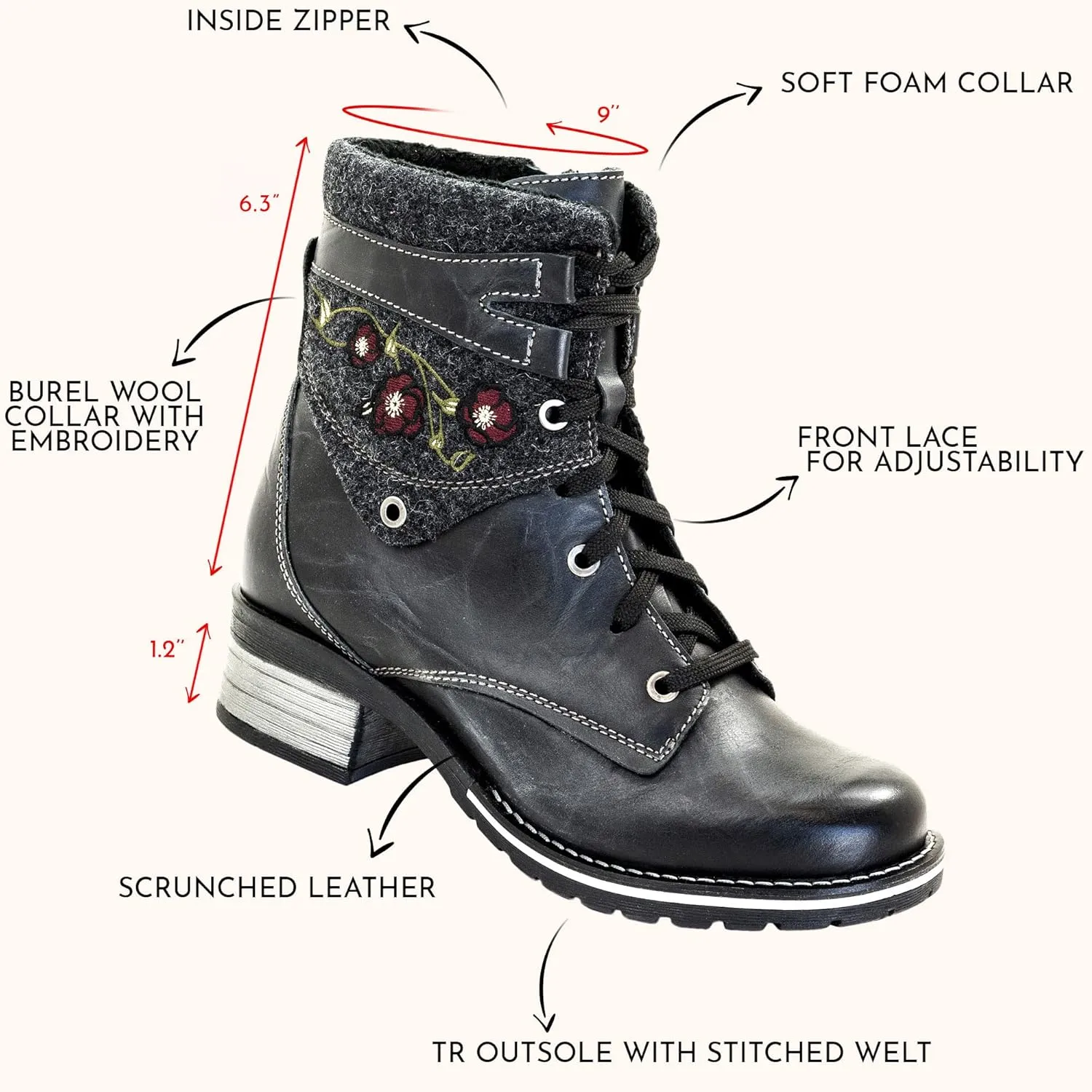 Dromedaris Women's Kara Burel Boot
