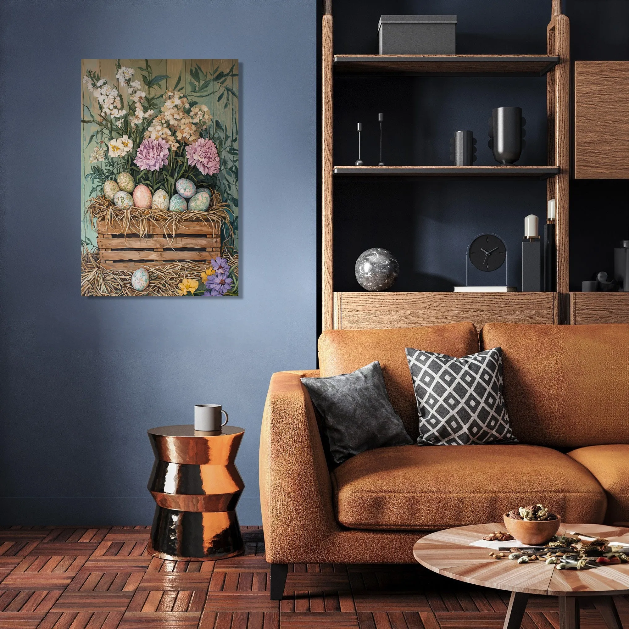 Easter's Rustic Canvas